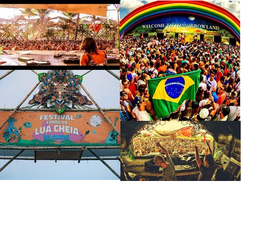 fotos dos festivais citados